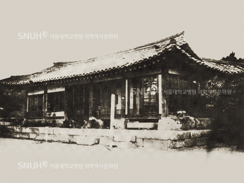 1885 - 개원 당시의 제중원